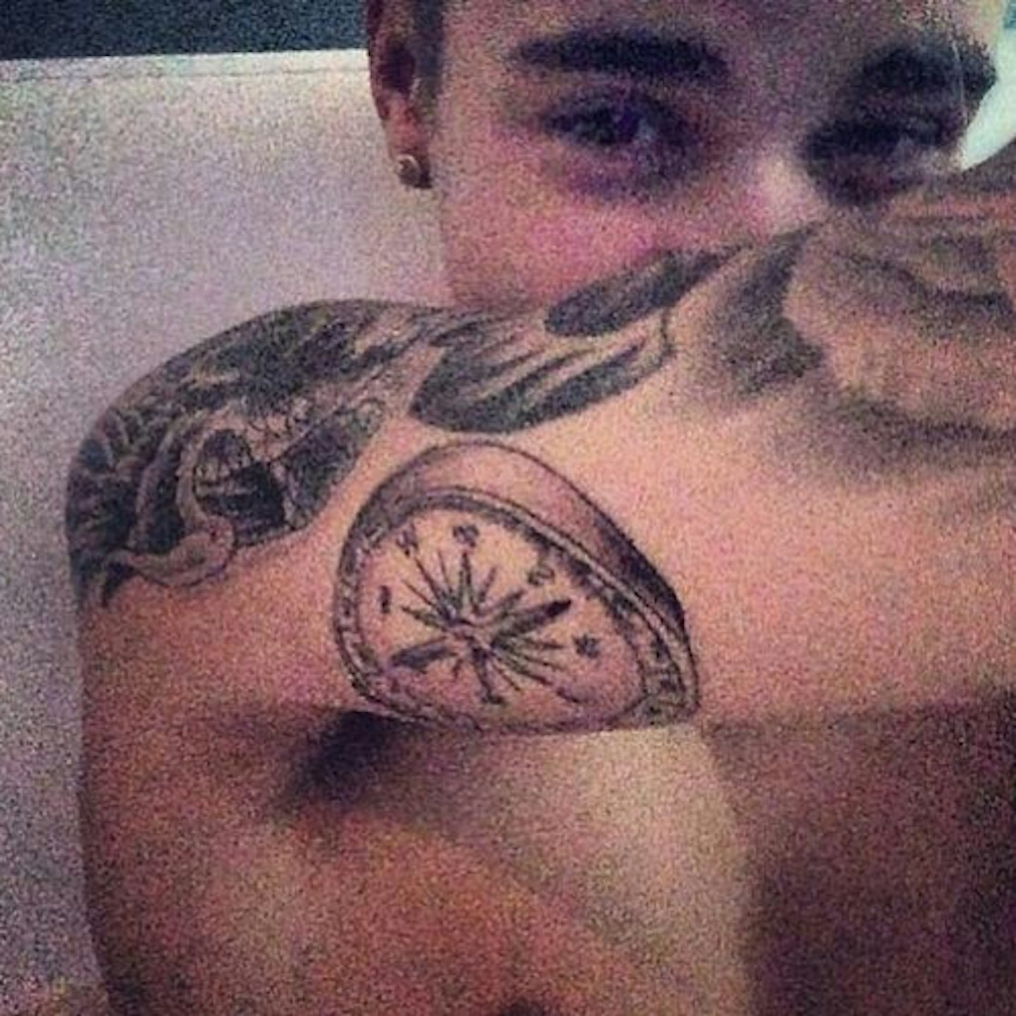 Justin Bieber tattoo
