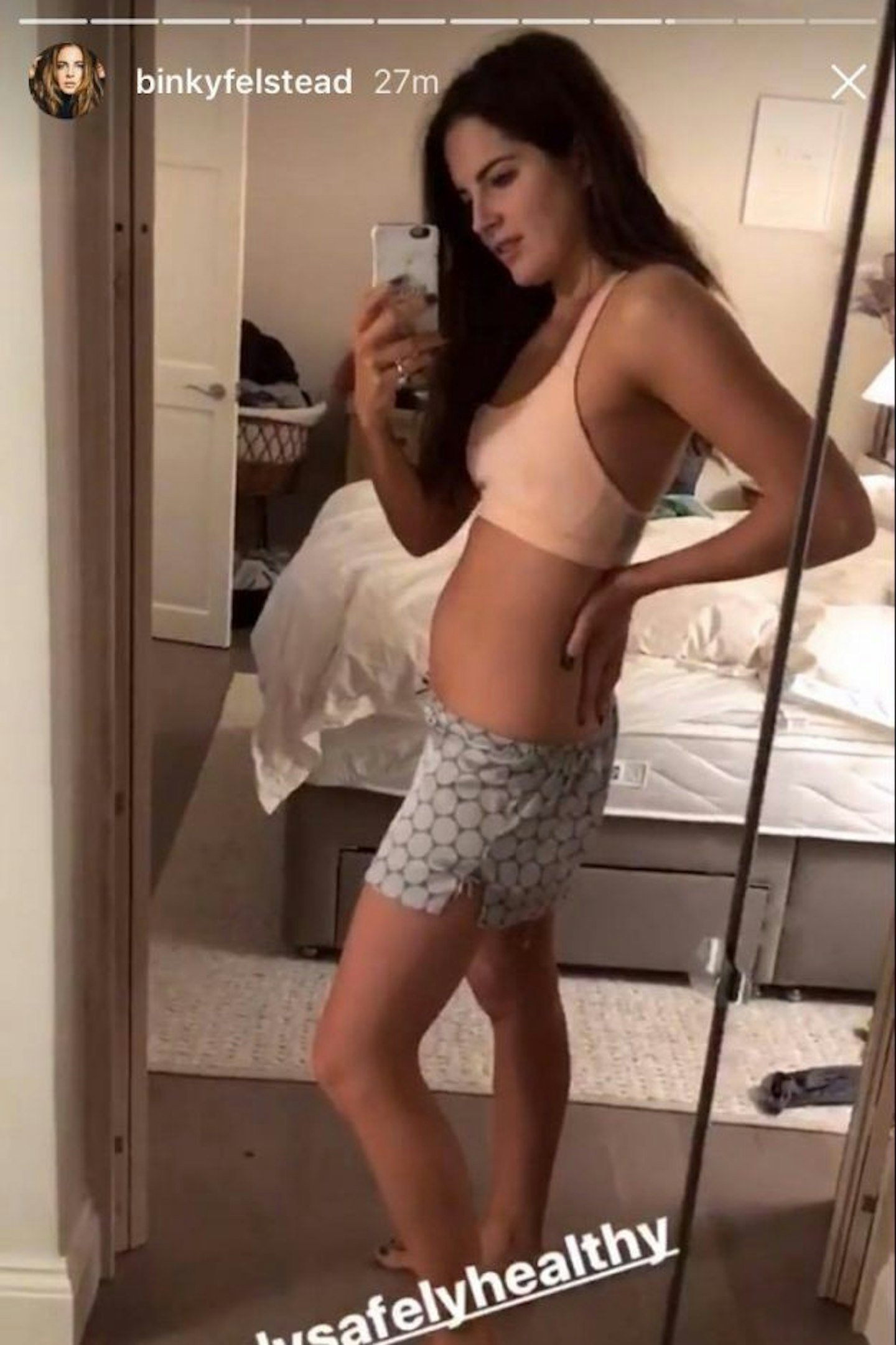 Binky Felstead shows impressive bikini body… FOUR months after giving  birth! | %%channel_name%%