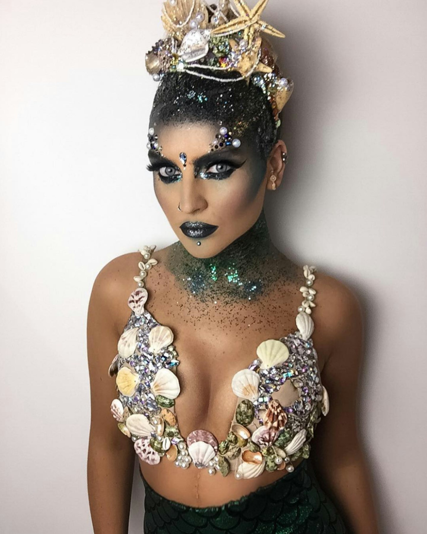 Perrie Edwards as a mermaid