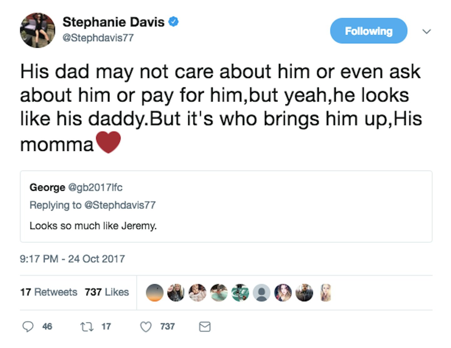 Stephanie Davis Twitter Rant