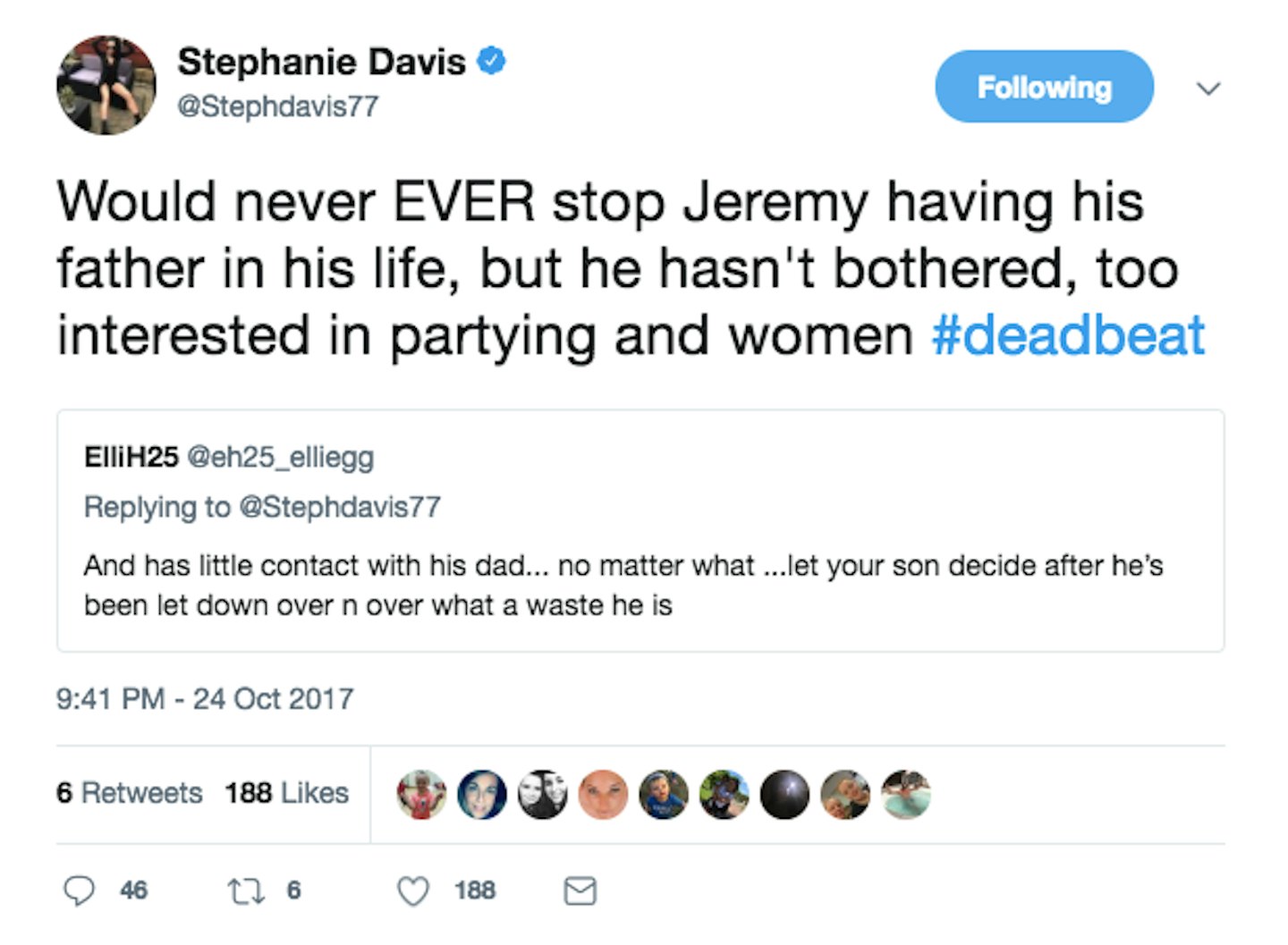 Stephanie Davis Twitter Rant