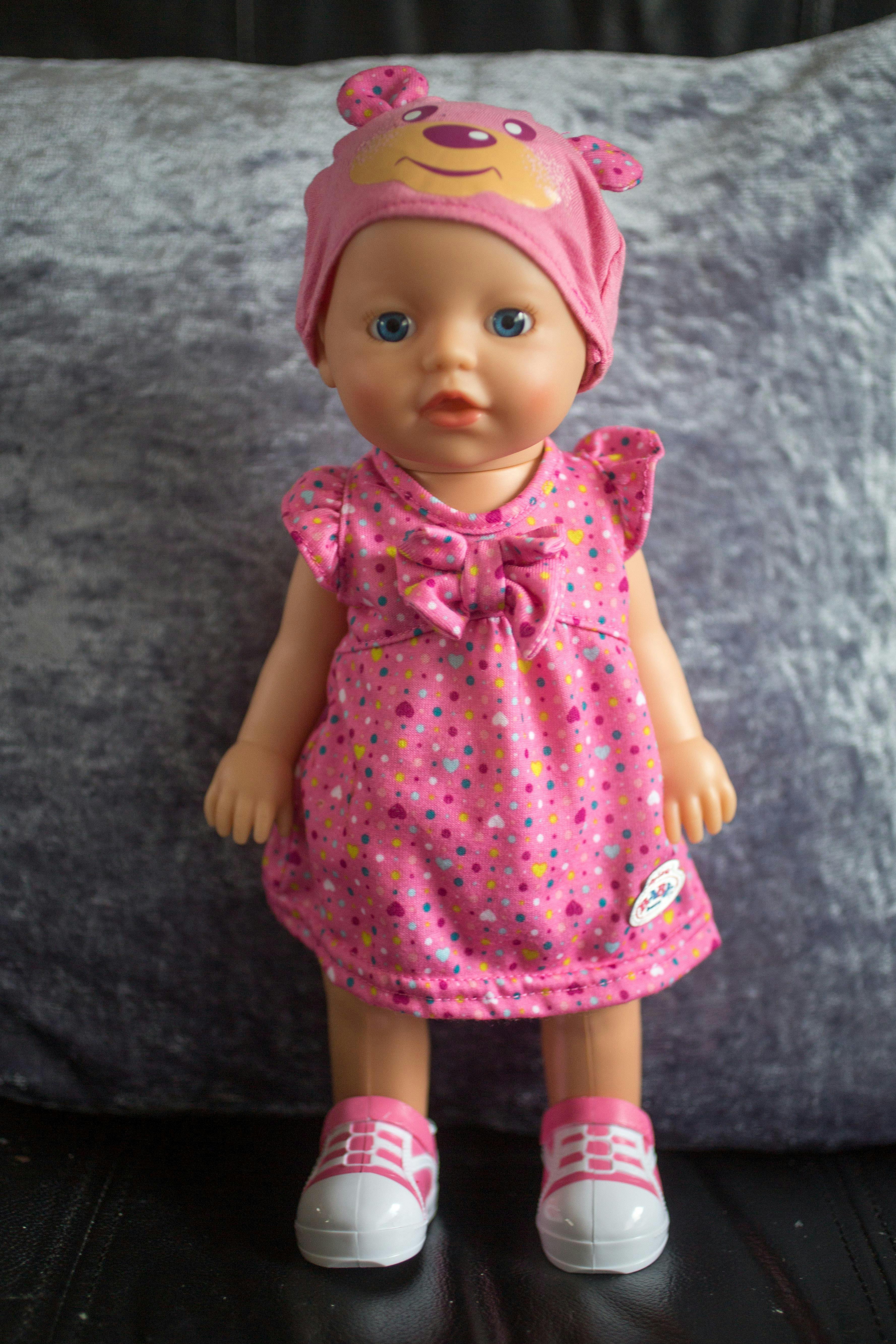 My little baby born walks best sale doll