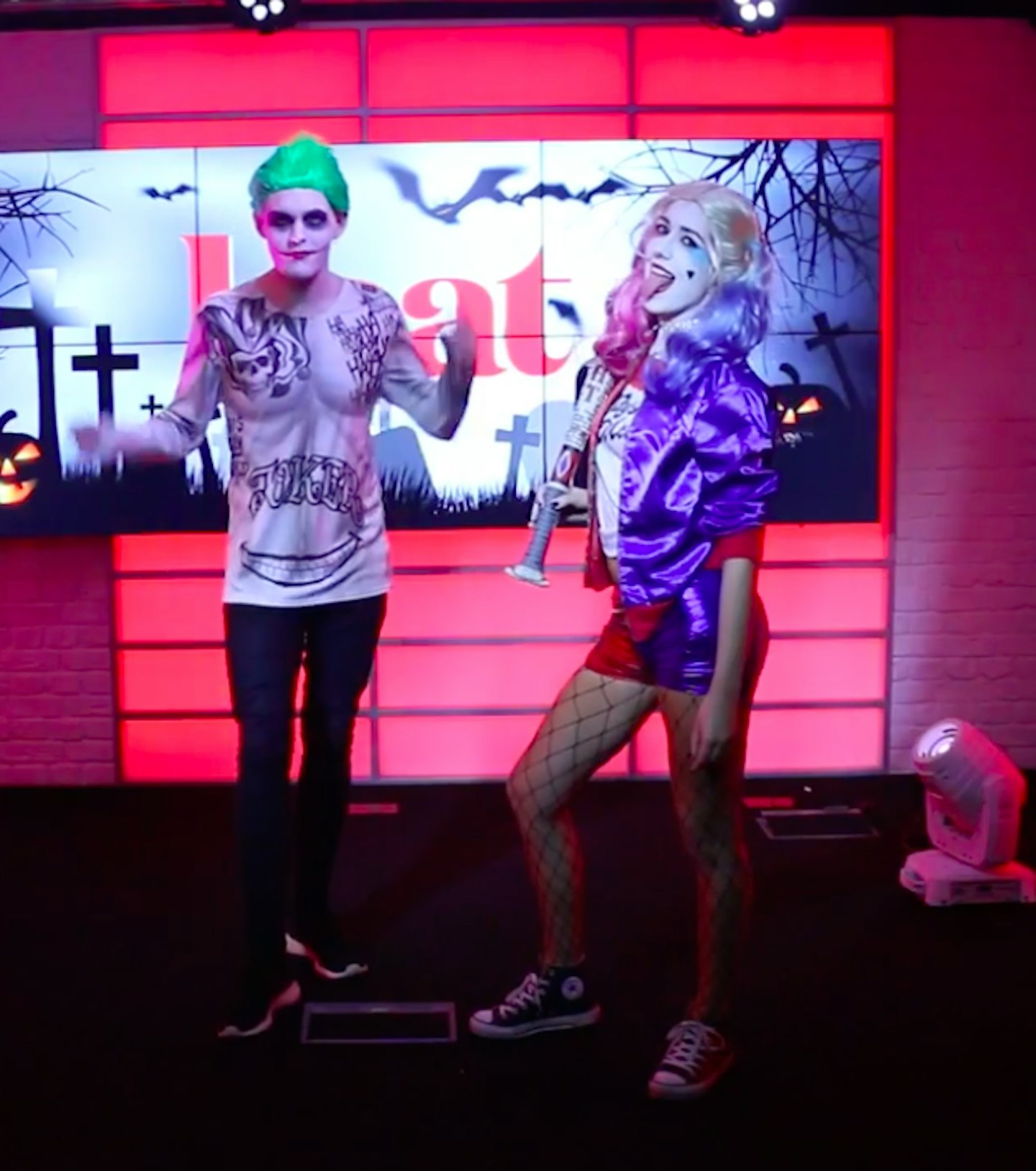 Suicide Squad's The Joker and Harley Quinn costumes