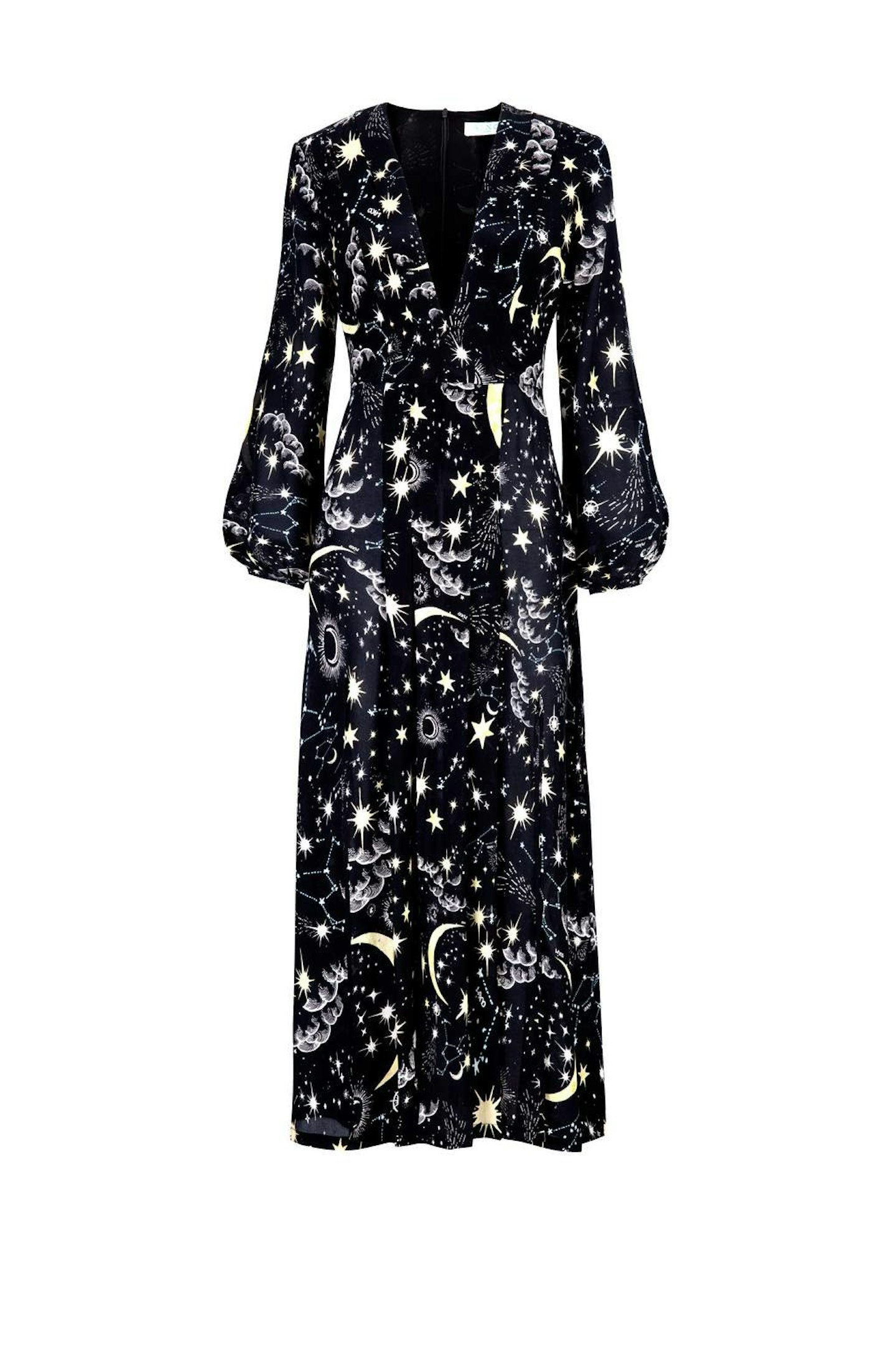 rixo-london-star-print-dress