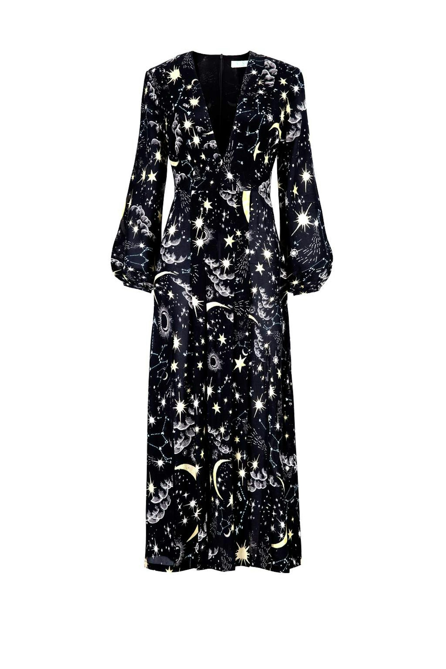 rixo-london-star-print-dress