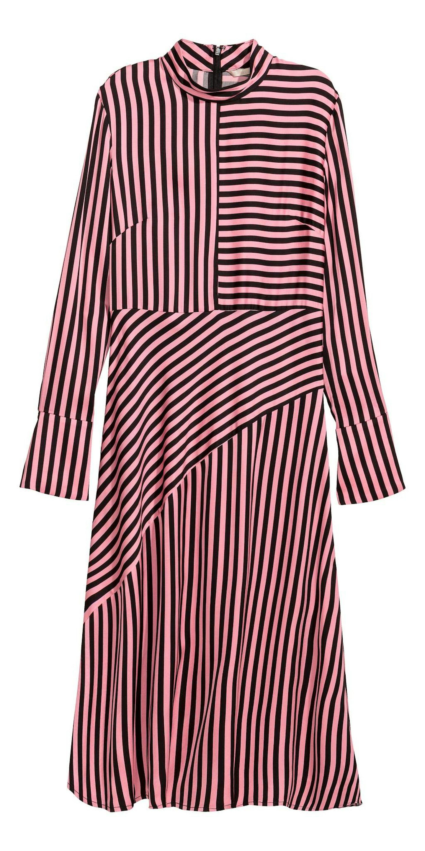 H&M-check-dress