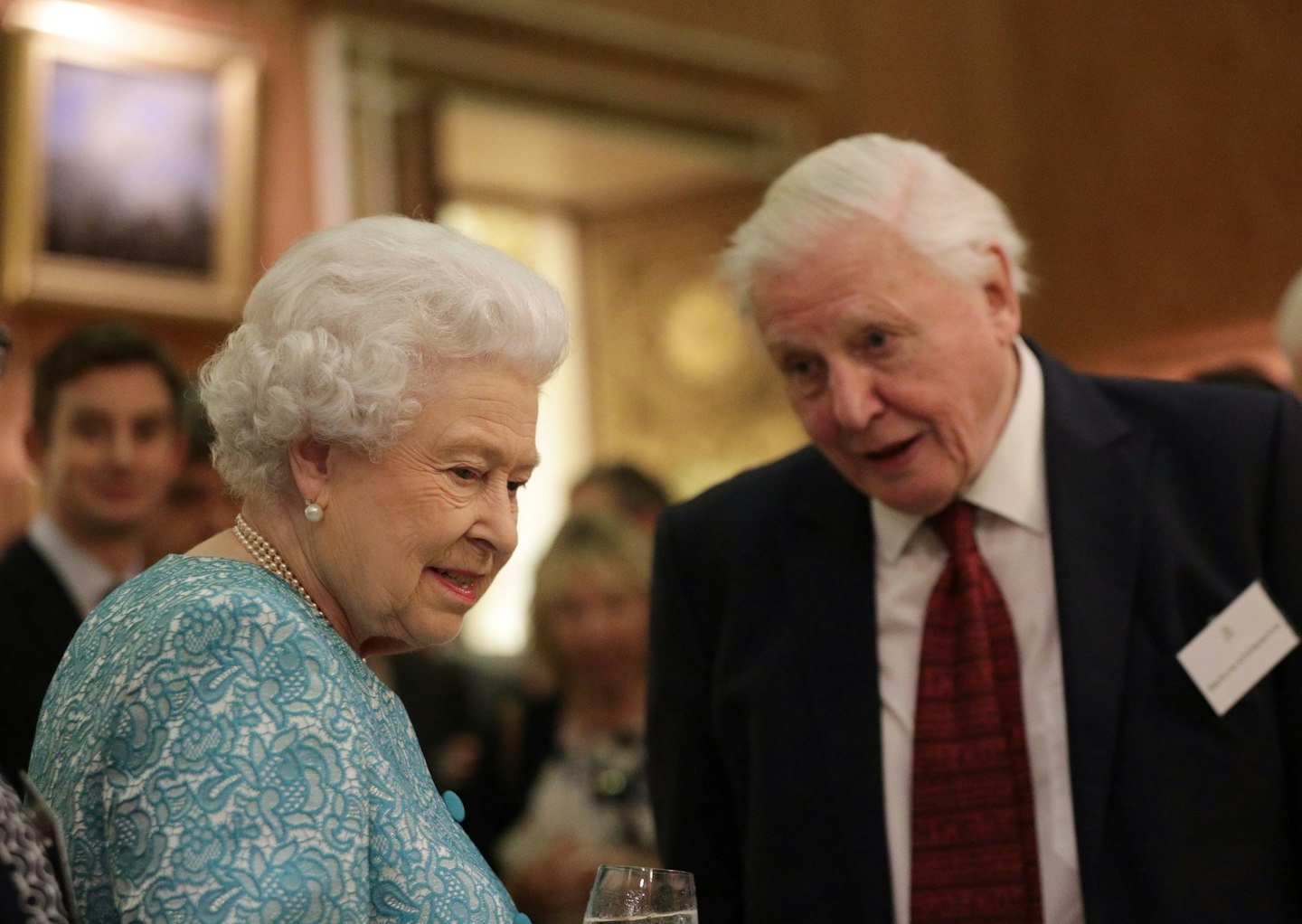 Queen and David Attenborough