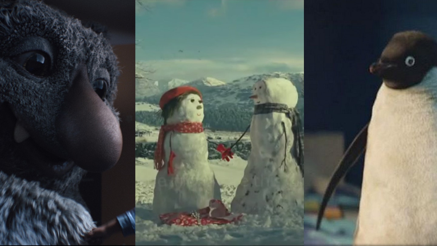 John Lewis adverts, Moz, snowman, Monty