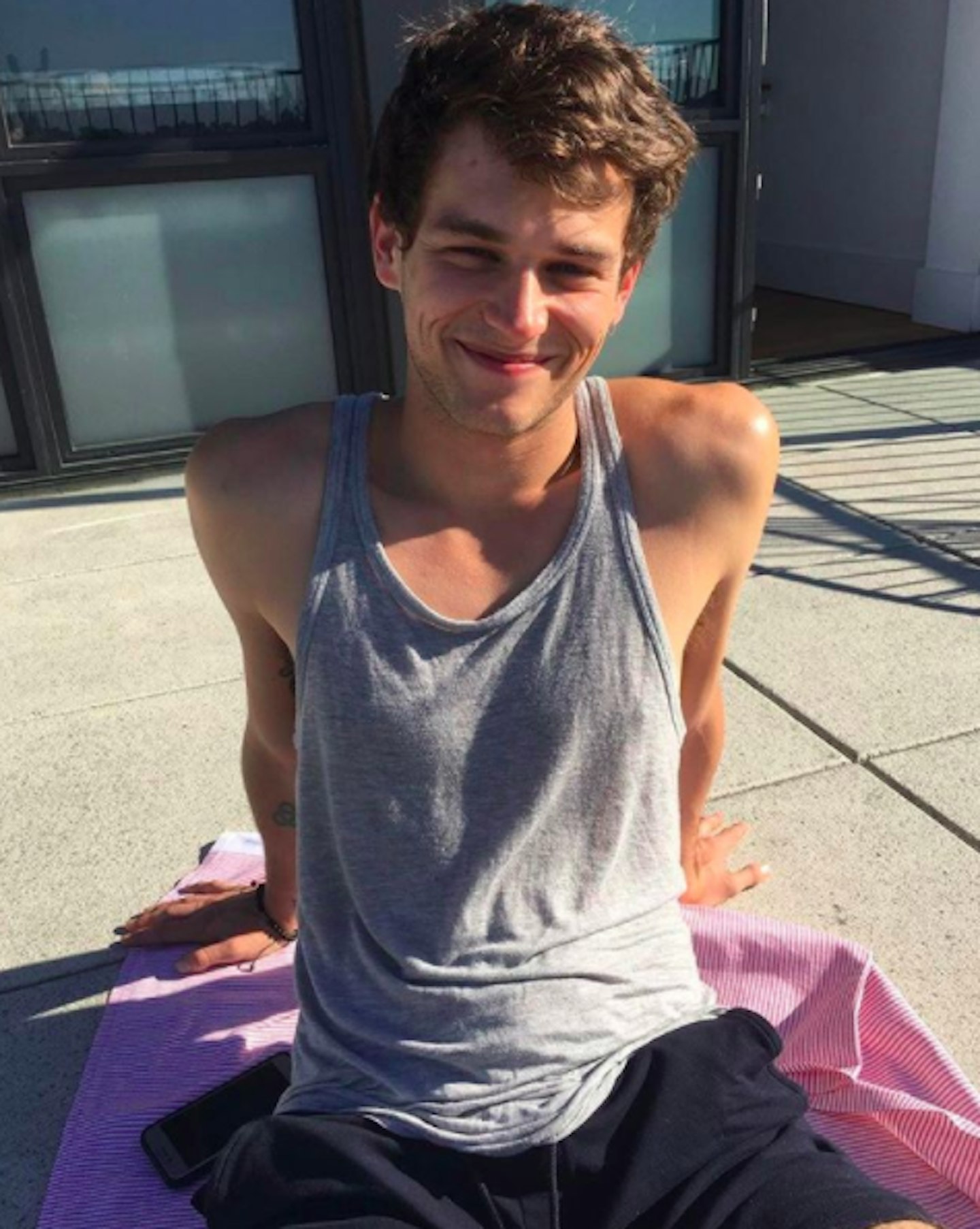 Brandon Flynn (Justin Foley) Snapchat name