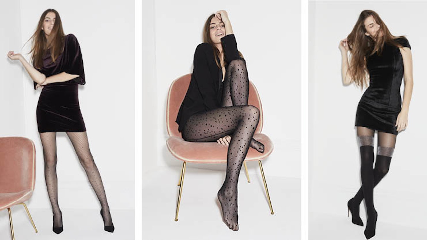 Calzedonia - Keep Warm this season with our Thermal Leather Effect Leggings!