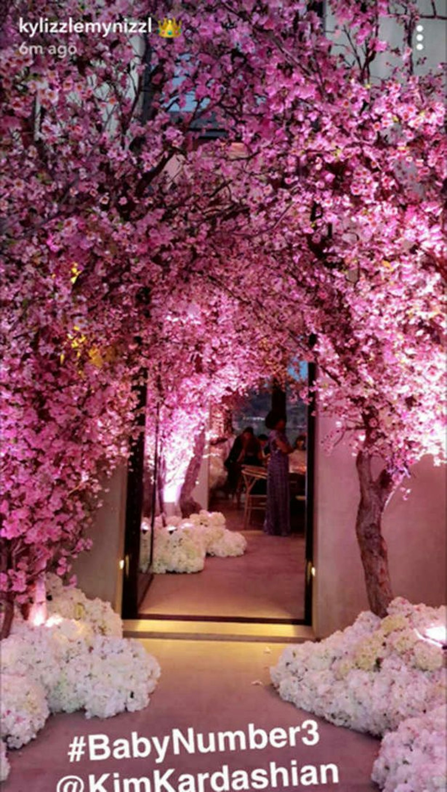 Kim Kardashian's baby shower no 3