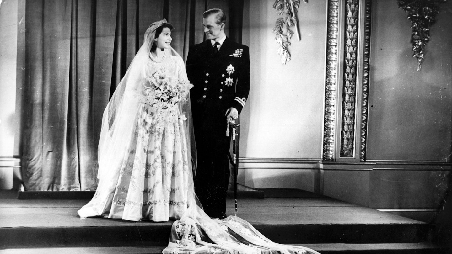 Queen Elizabeth wedding dress