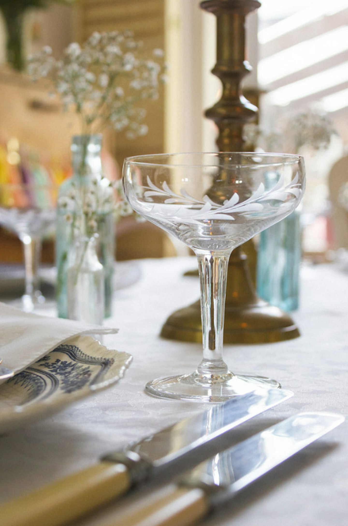 vintage wedding styling