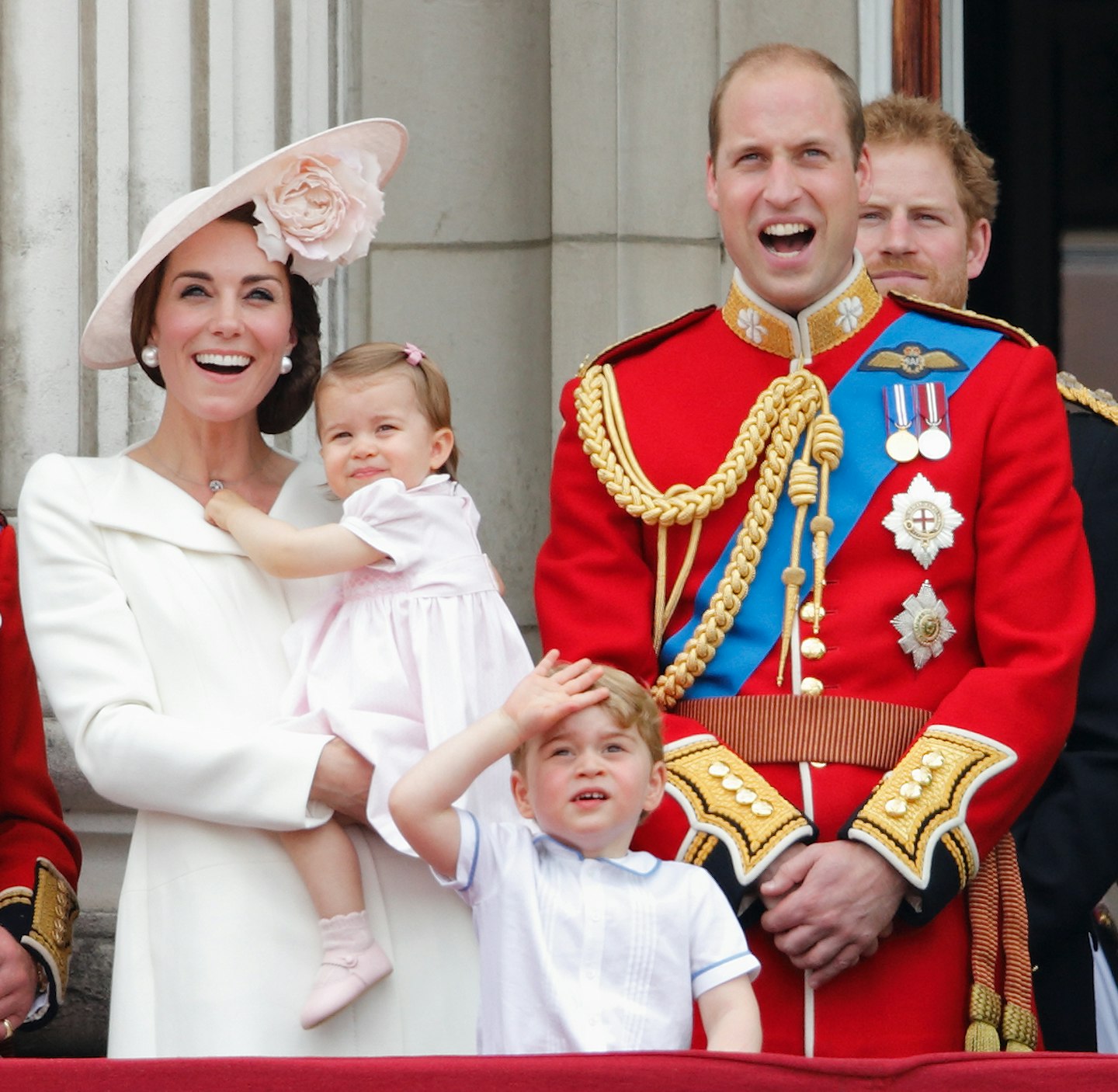 princess charlotte trooping colour