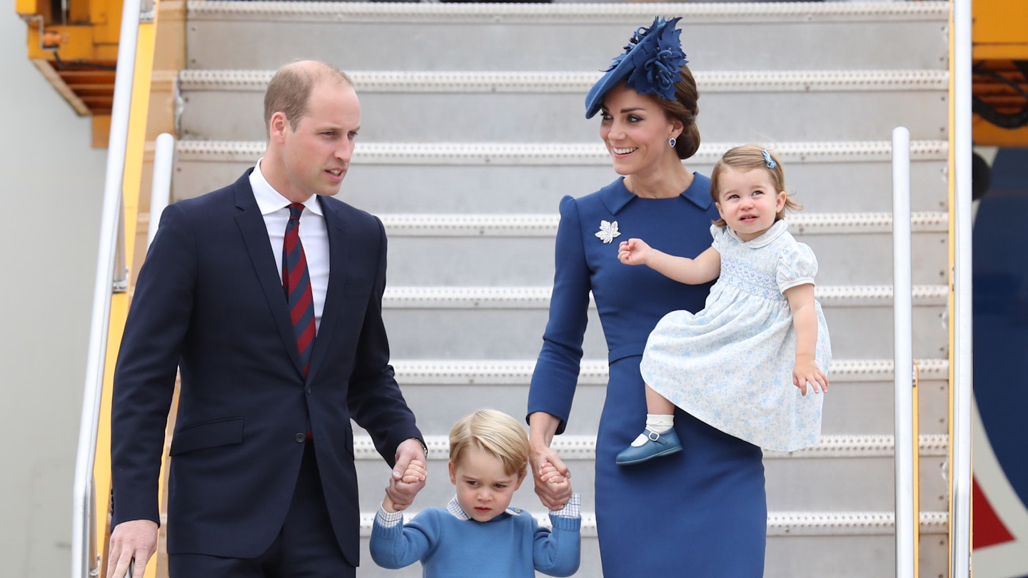 Princess charlotte and Kate Middleton: twinning outfits