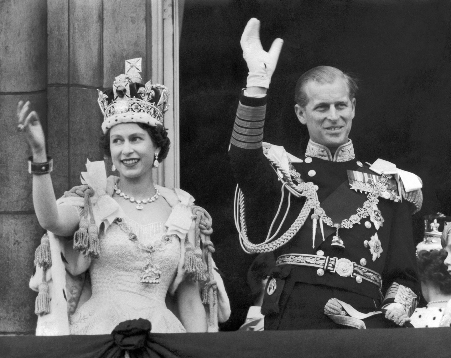 Queen Elizabeth Prince Philip coronation