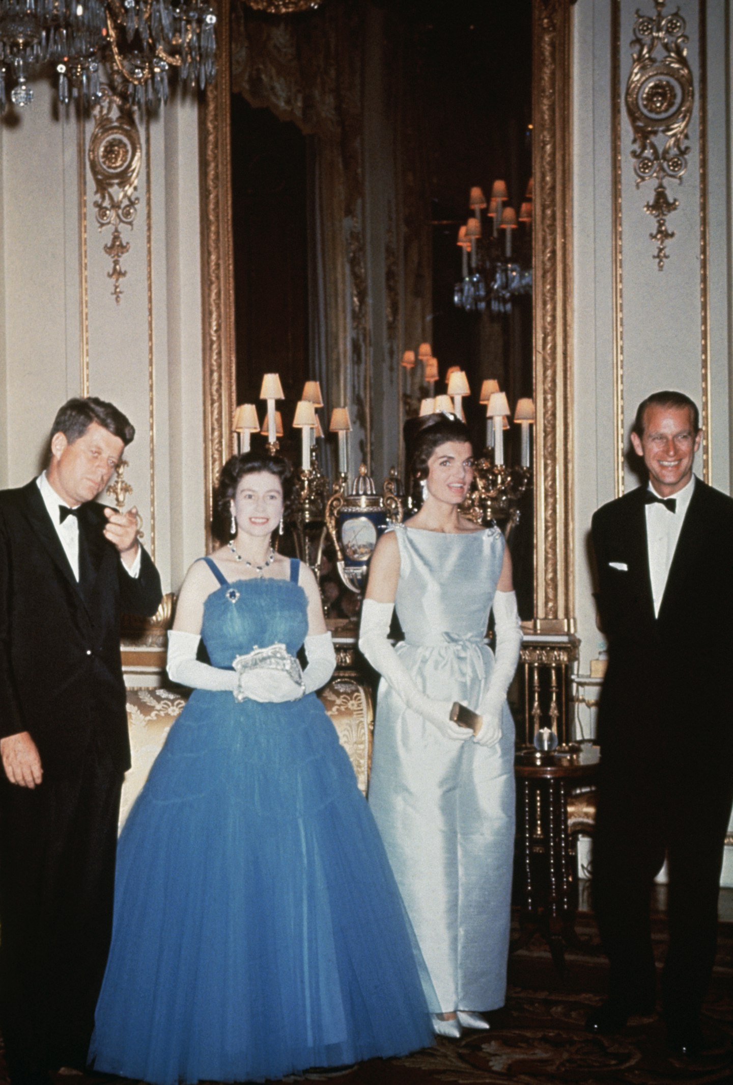 prince philip queen elizabeth john jackie kennedy