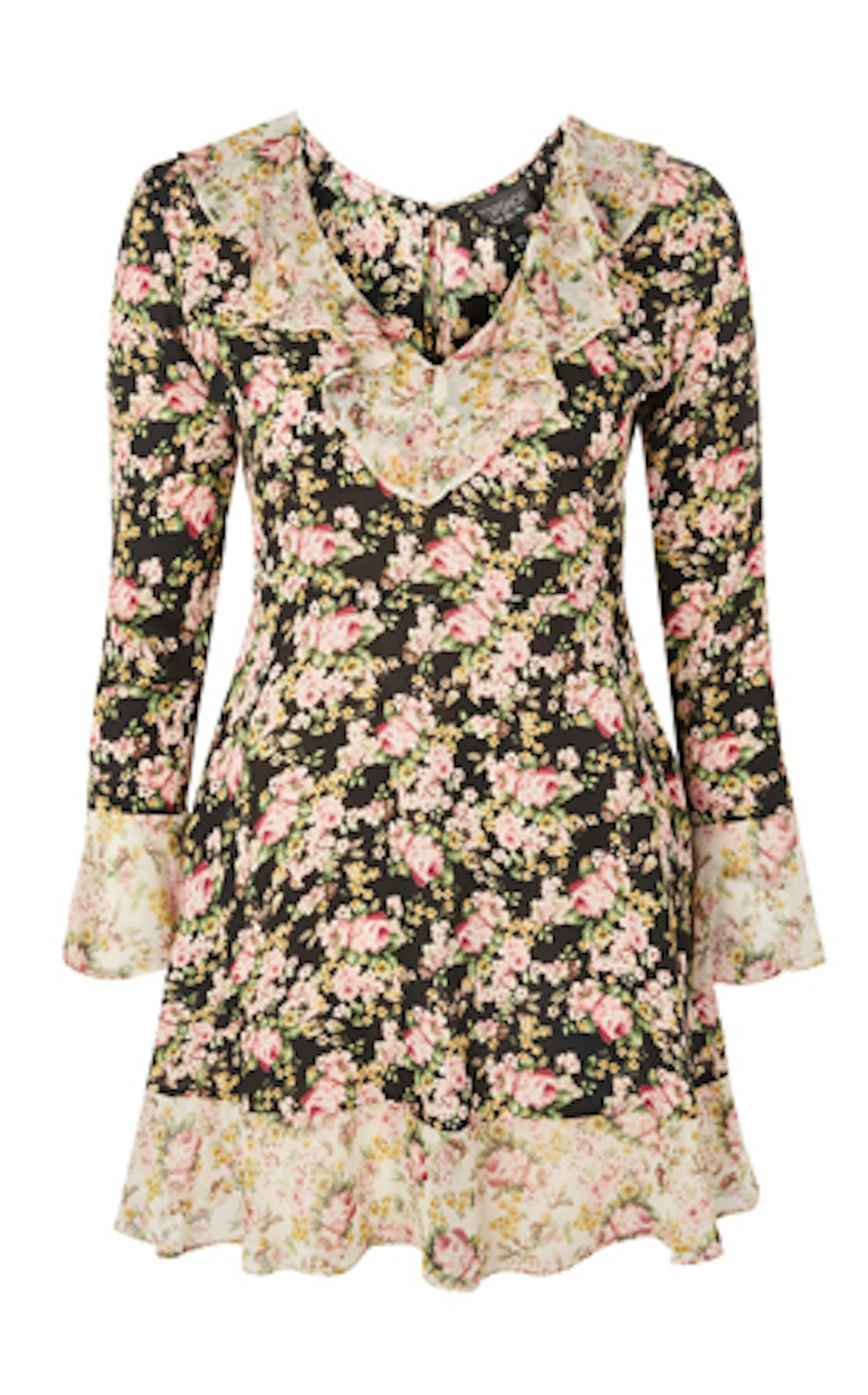 floral tea dress