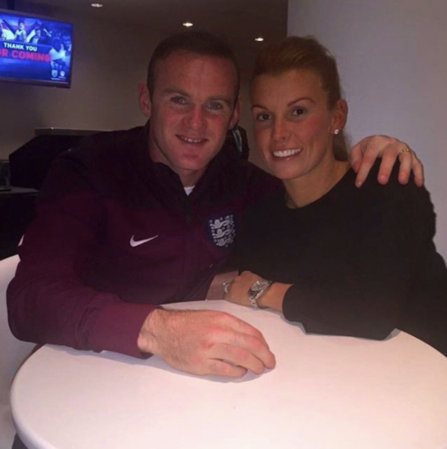 Wayne Rooney Coleen Rooney