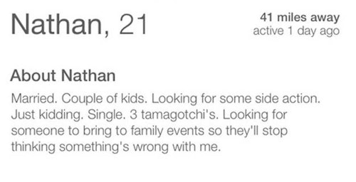 14 Tinder Users Who Totally Nailed Their Bios Grazia