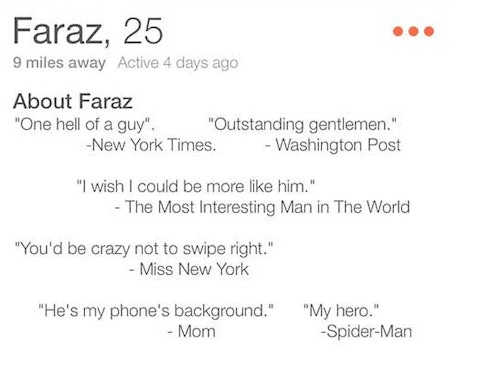 14 Tinder Users Who Totally Nailed Their Bios Grazia