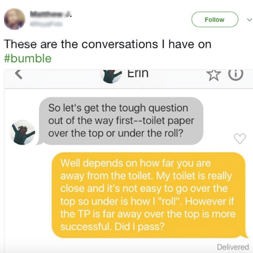 17 Bumble Opening Lines To Help You Get Your Flirt On Grazia