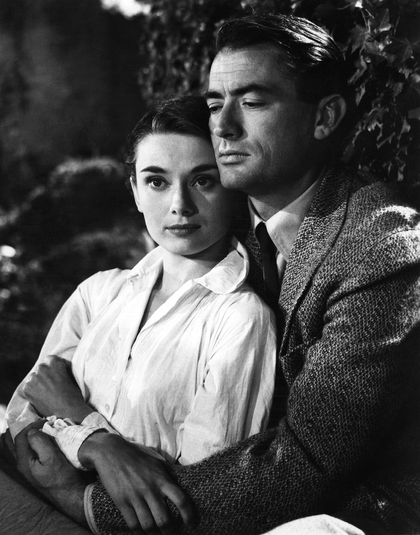 Gregory Peck and Audrey Hepburn