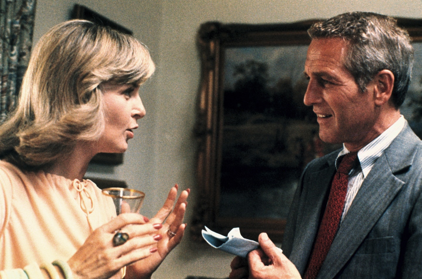 Paul Newman and Joanna Woodward