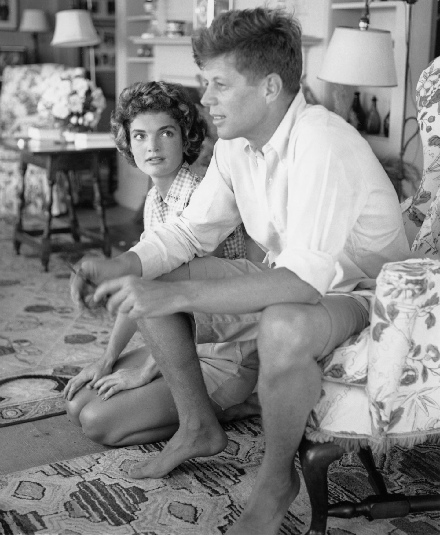 Jackie Kennedy and JFK