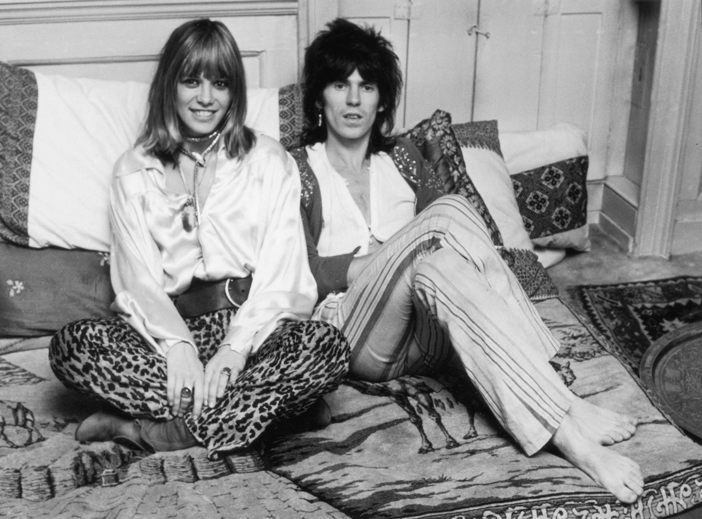 1968 – Keith Richards and Anita Pallenberg