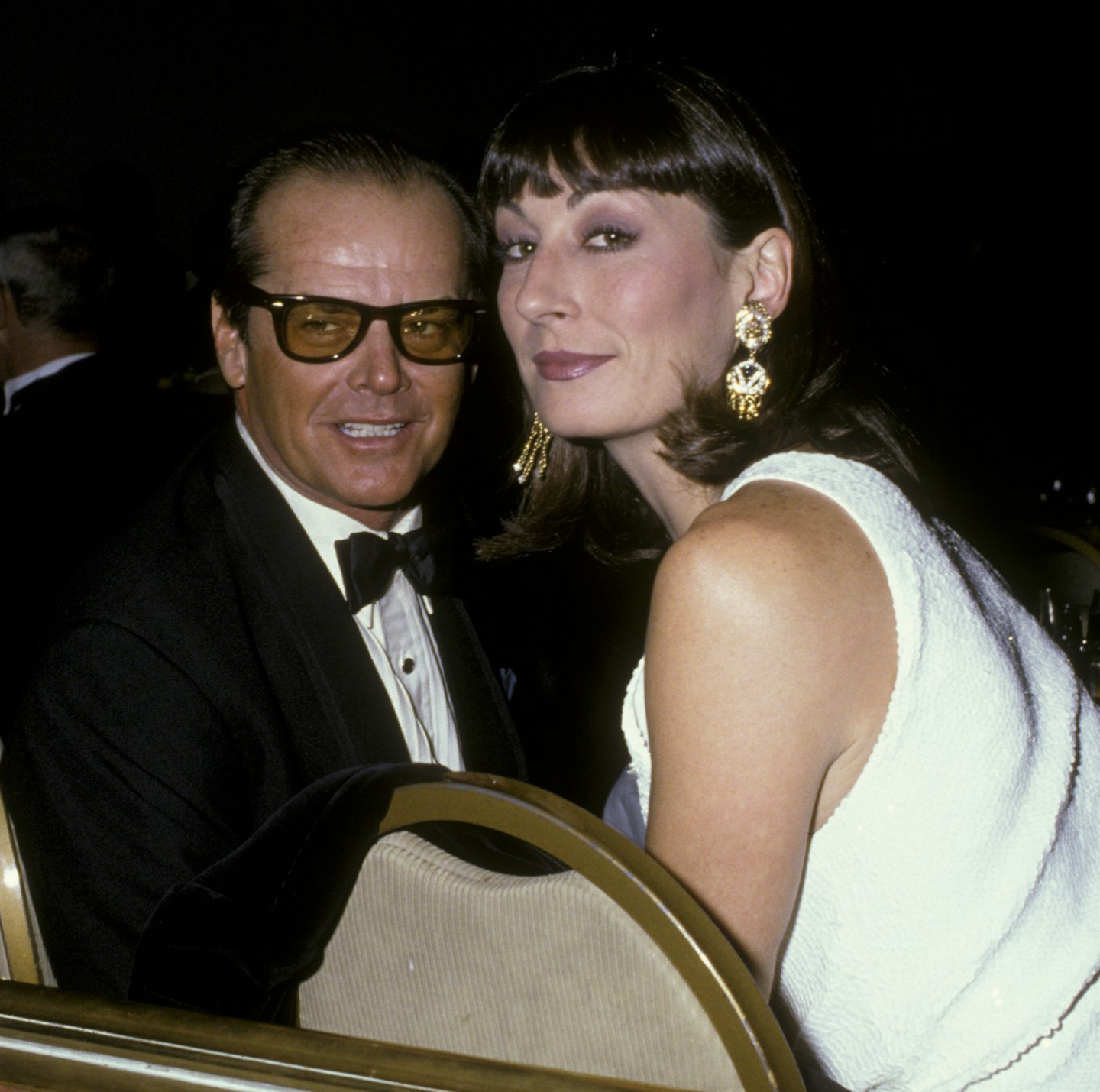 1974 – Jack Nicholson and Anjelica Huston