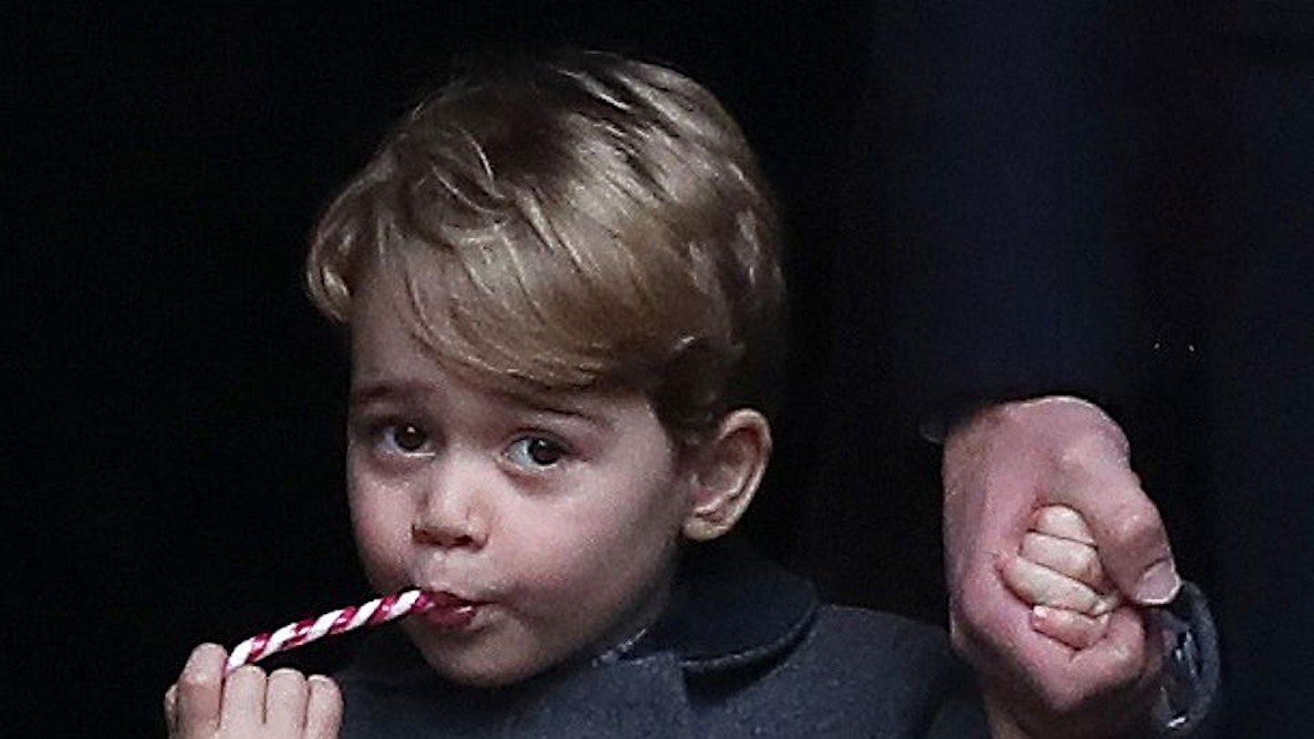 Prince George has written a letter to Father Christmas