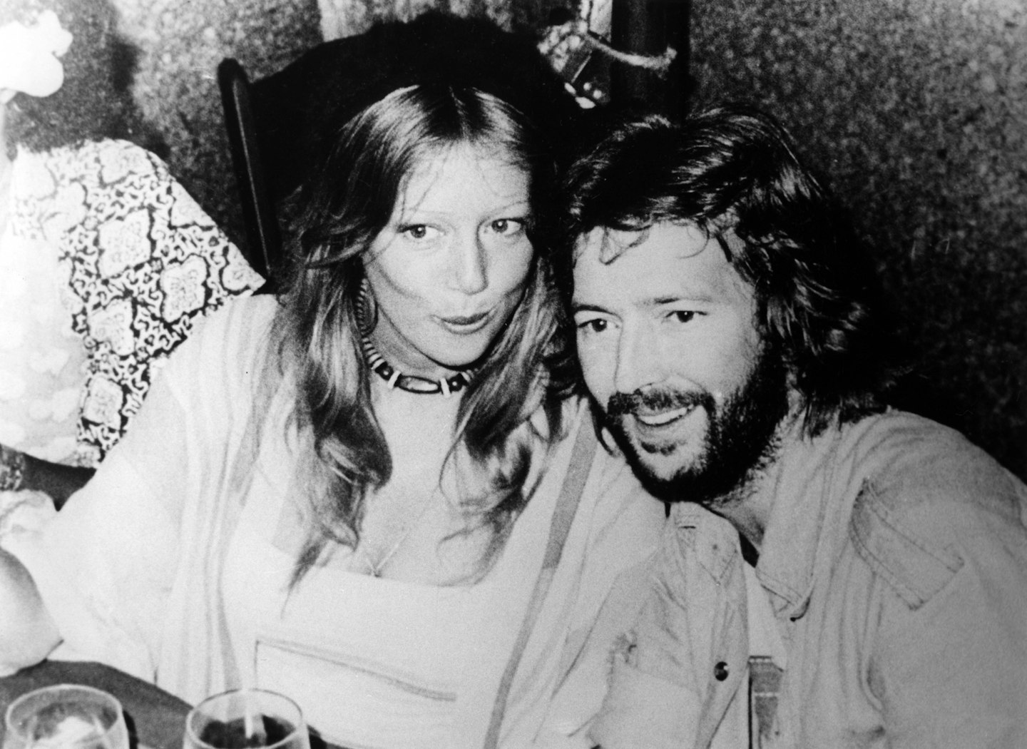 1979 – Eric Clapton and Pattie Boyd