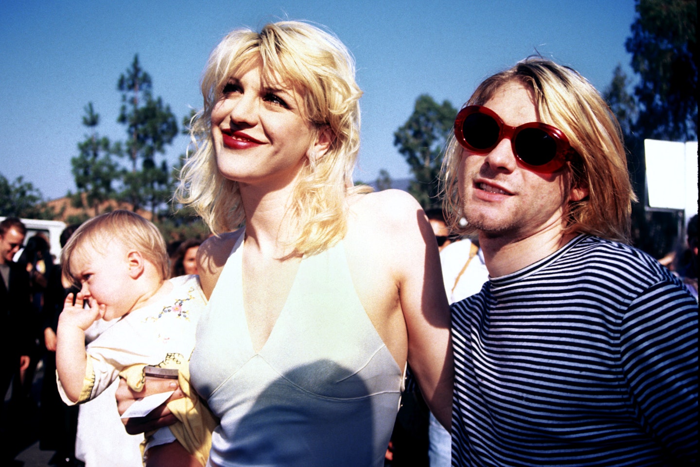 1991 – Kurt Cobain and Courtney Love