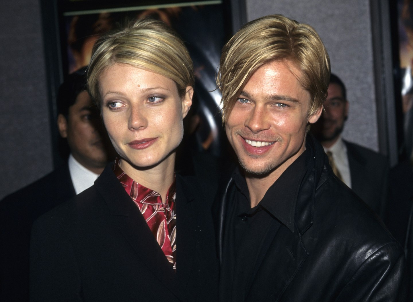 1996 – Gwyneth Paltrow and Brad Pitt