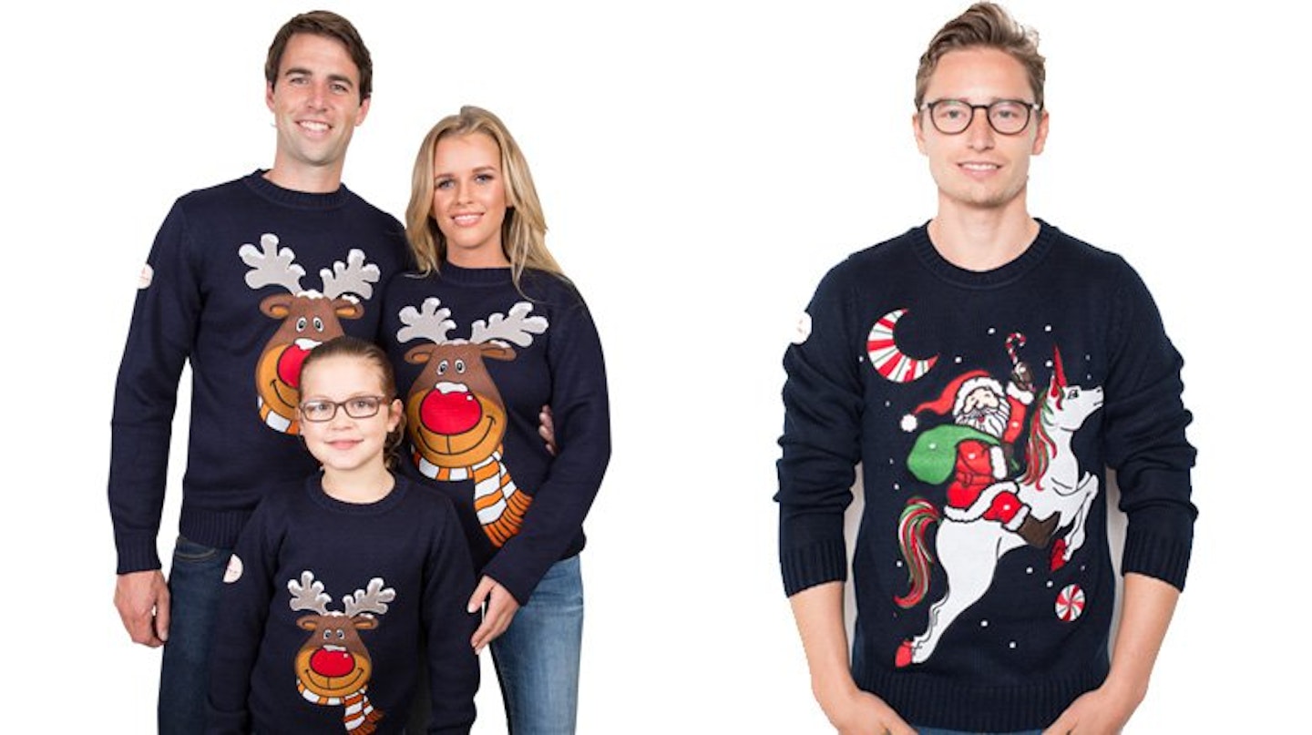 Family Christmas jumpers