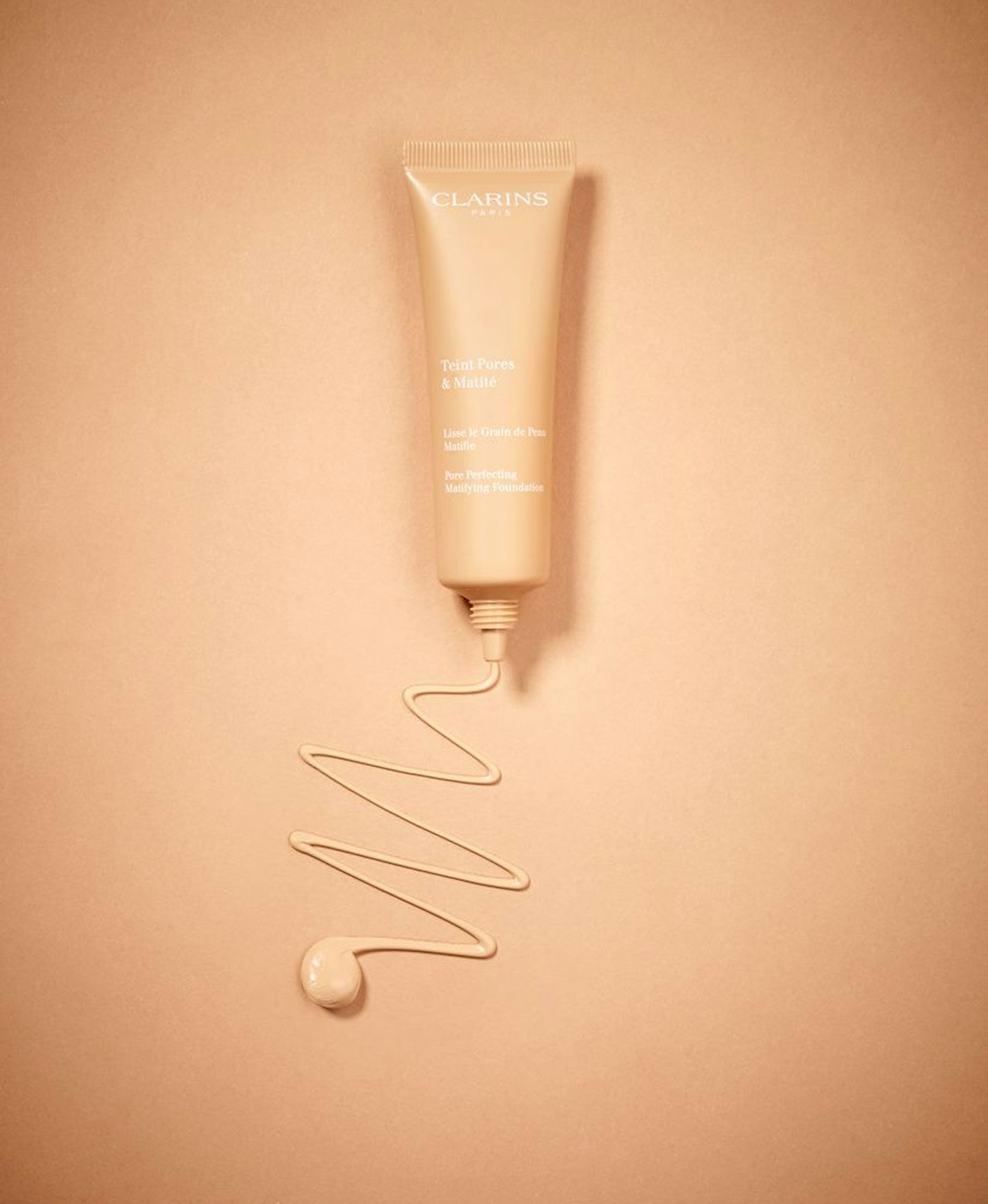 Best Full Coverage Foundation: Clarins pore perfecting mattifying foundation, £28