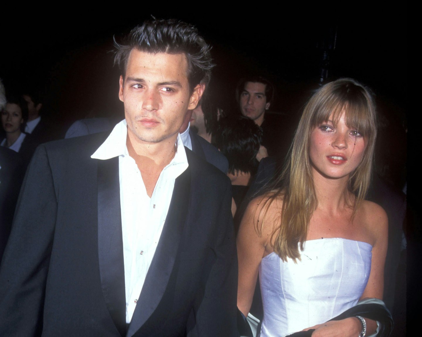 Johnny Depp and Kate Moss