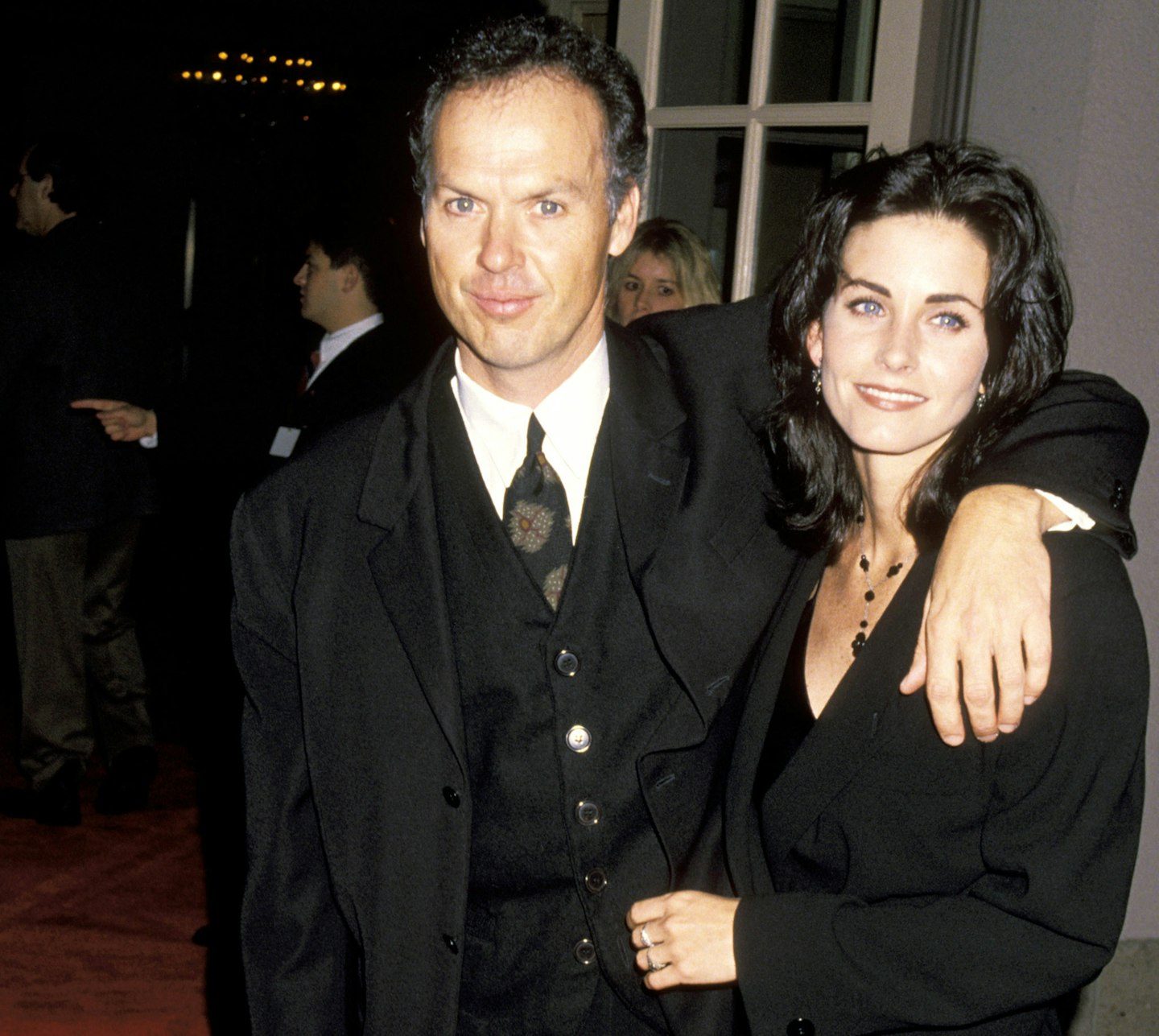 Courteney Cox and Michael Keaton