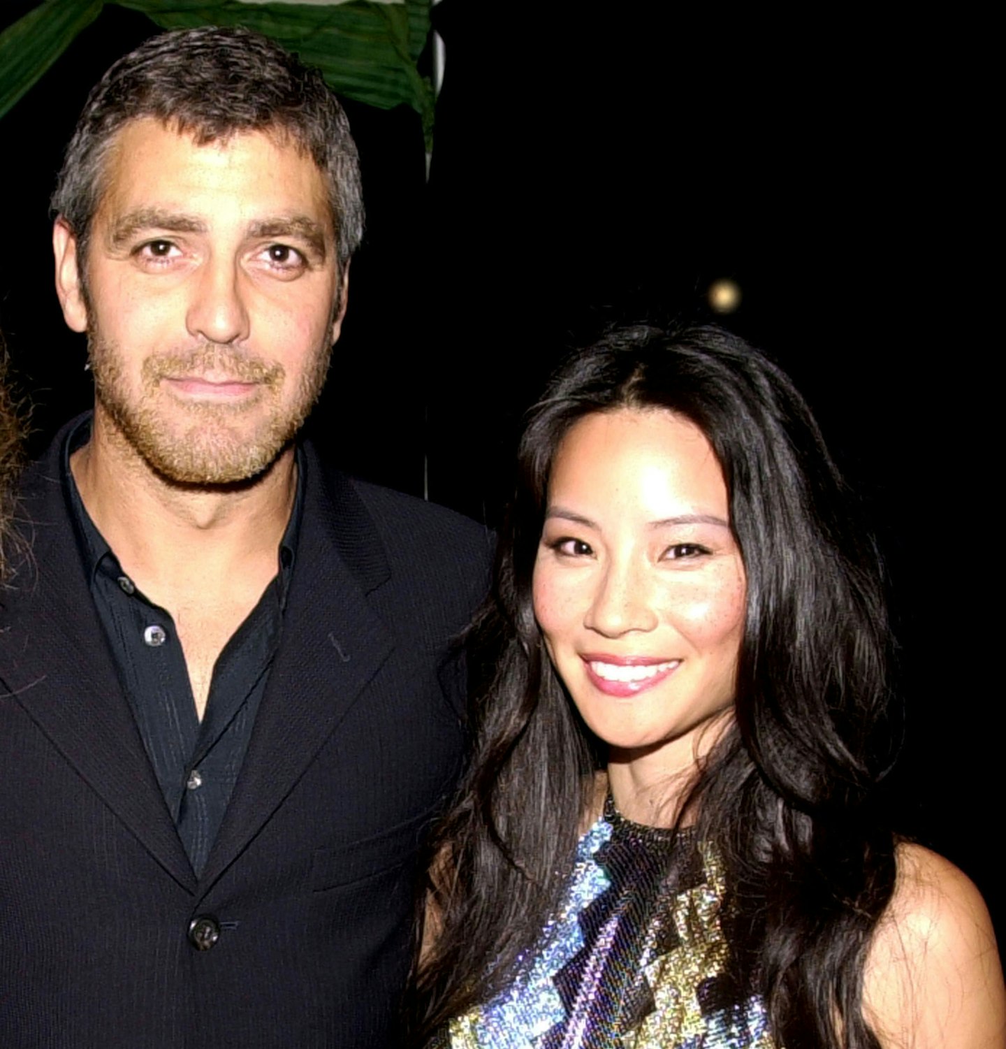 George Clooney and Lucy Liu