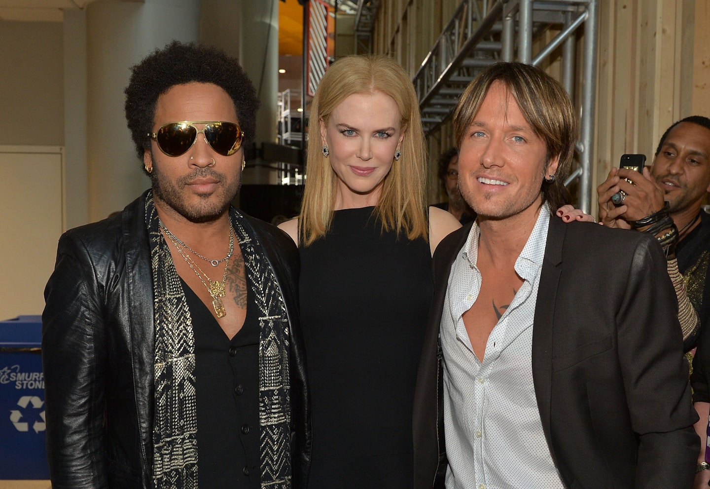 Nicole Kidman and Lenny Kravitz