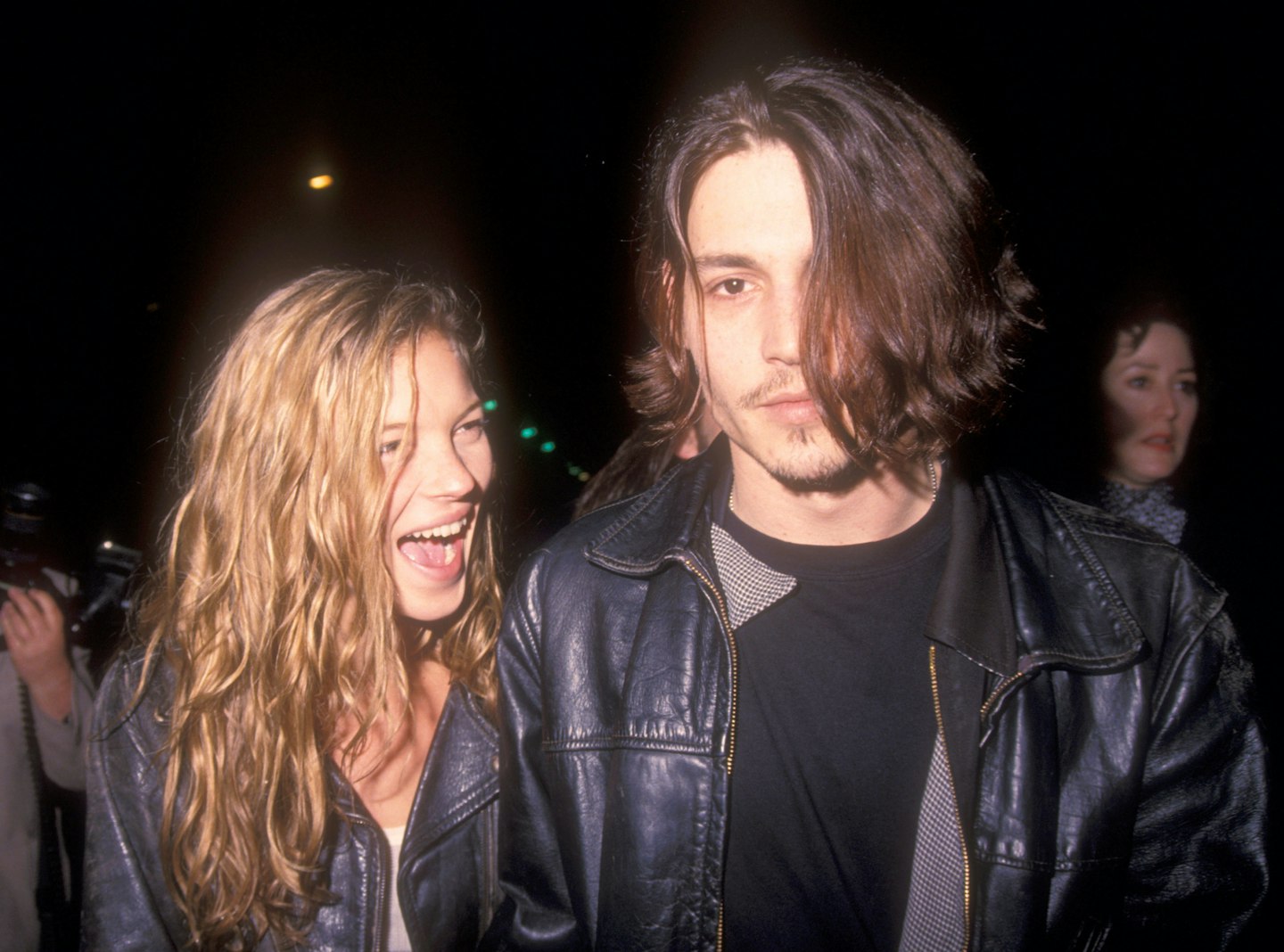 Johnny Depp and Kate Moss