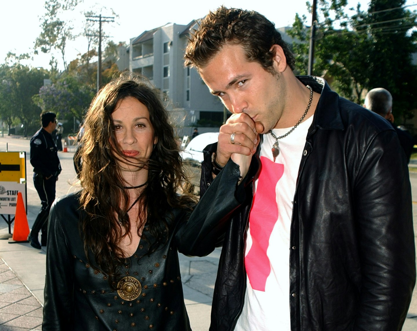 Ryan Reynolds and Alanis Morissette