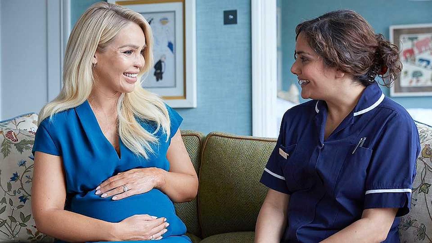 katie piper pampers thank you midwife