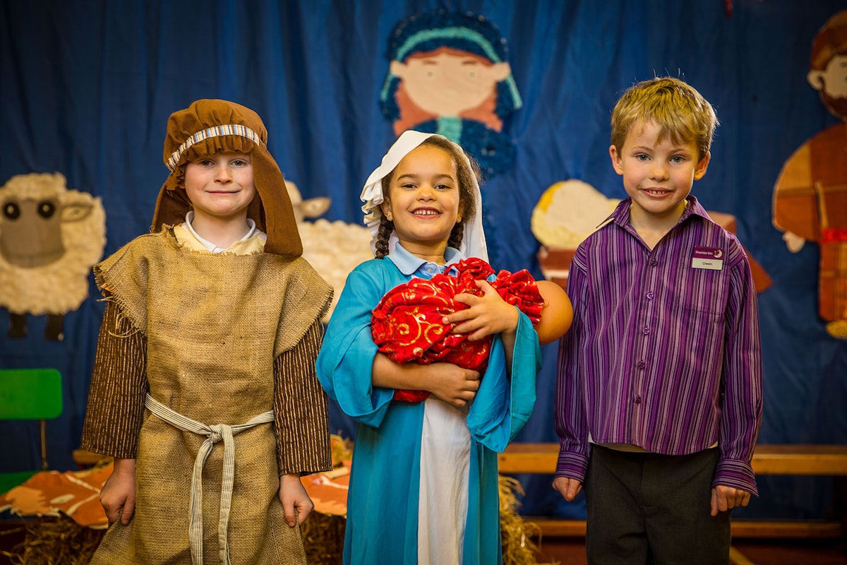 Premier Inn made a childsized version of their uniform for a little