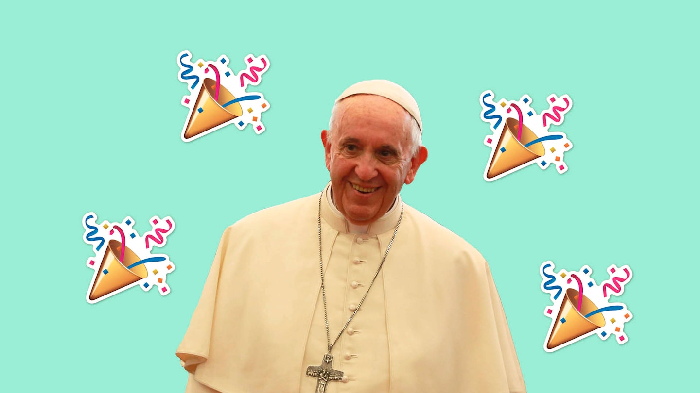 A Pizza Party for the Pope!