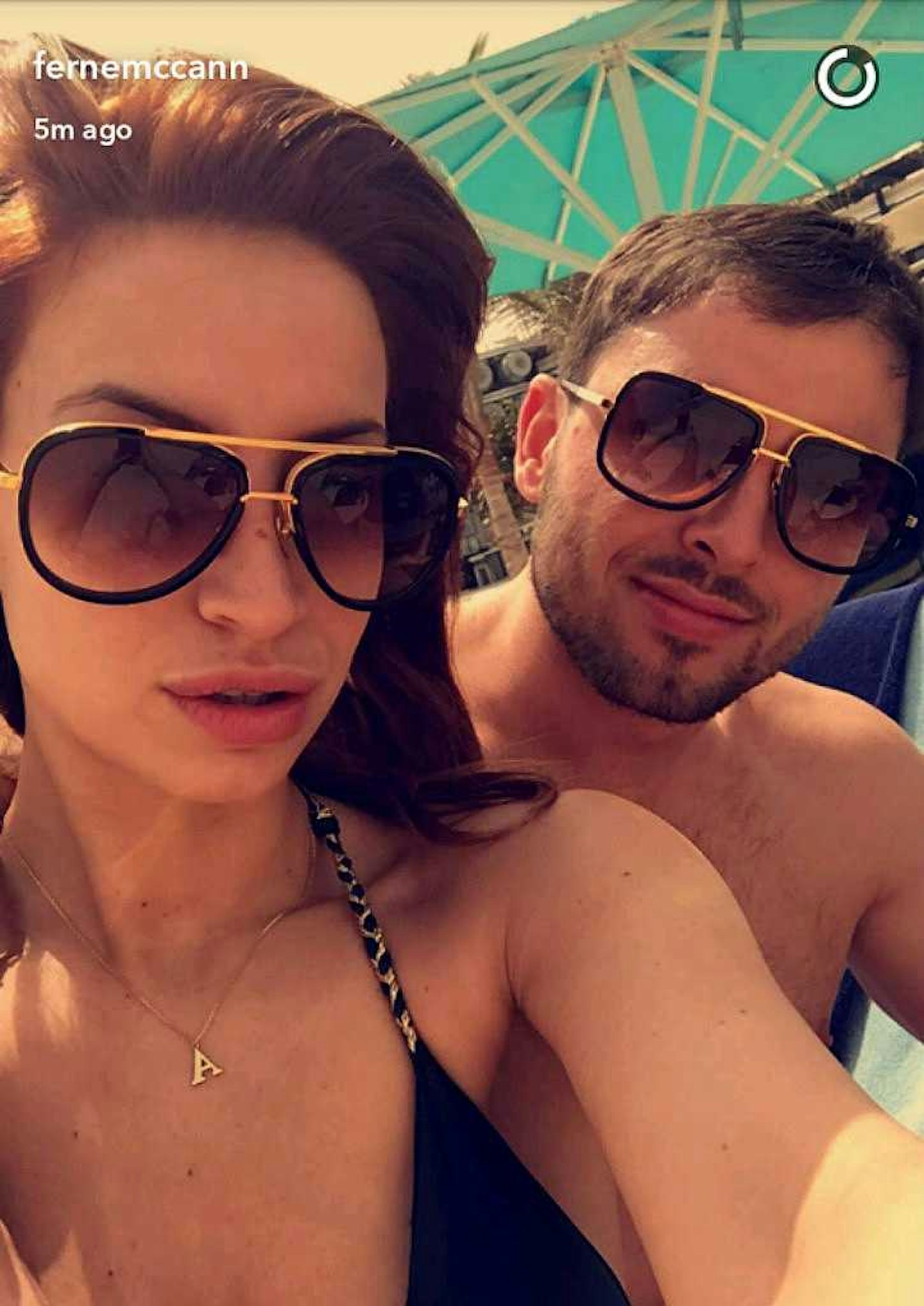 Ferne McCann and Arthur Collins