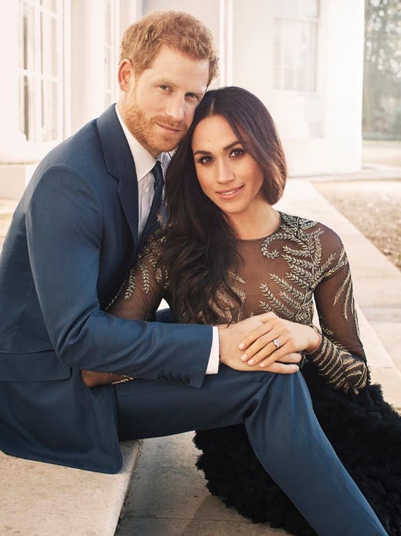 Prince Harry And Meghan Markle Have Shared Their First Official Engagement  Photos | Grazia