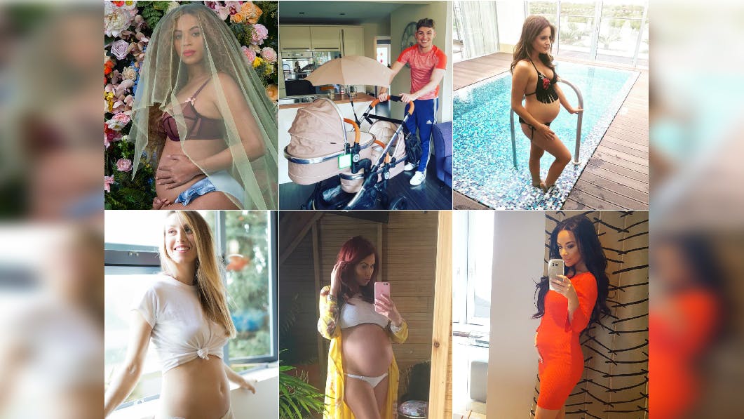 Pregnant celebrities 2017 Who is expecting a baby this year