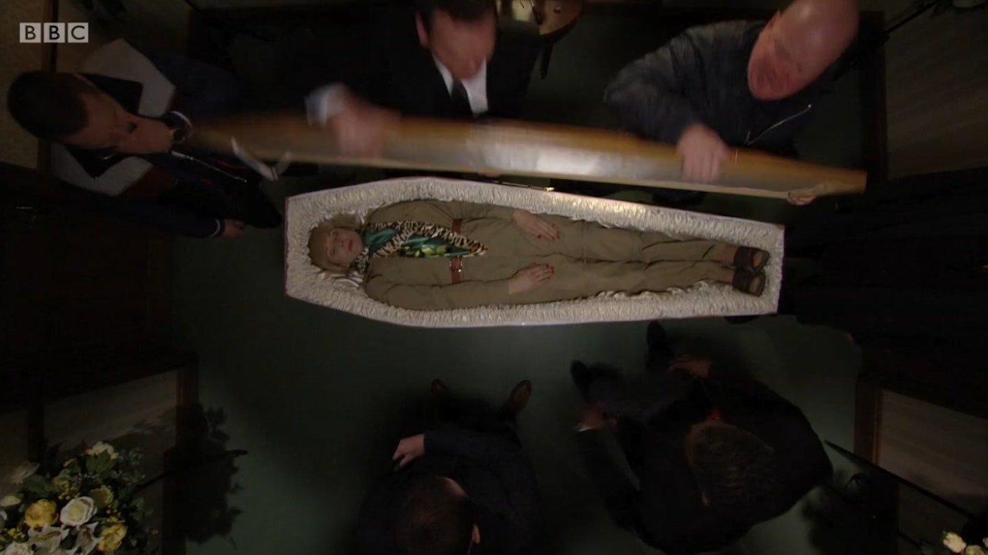 EastEnders dead body